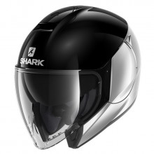 Шлем Shark Citycruiser Dual Blank Silver Black Silver