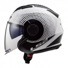Шлем LS2 OF570 Verso Spin White Black