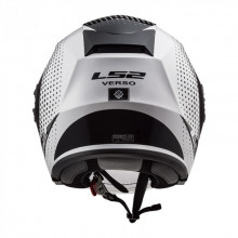 Шлем LS2 OF570 Verso Spin White Black