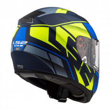 Шлем LS2 FF397 Vector HPFC Evo Kripton Matt Blue H-V Yellow