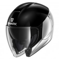 Шлем Shark Citycruiser Dual Blank Silver Black Silver